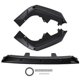 Tmcn8b Maxpeedingrods Front Bumper Addon For Honda Accord 21-22 Lower Lip Black Protection Kit