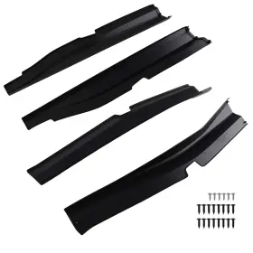Tujpn4 Maxpeedingrods Aerodynamic Side Skirts For Chevrolet Corvette C7 Z06 14-19 Carbon Look Body Kit