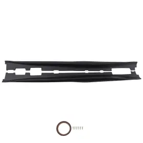 Maxpeedingrods U8rpk2 Side Skirt Extension For Chevy Camaro Rs Ss Lt Ls 16-23 Matte Black Abs Plastic