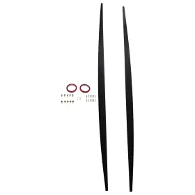 Uobe2x Maxpeedingrods Abs Side Skirt Extension For Bmw 1 Series E82 07-13 Glossy Black Body Panel