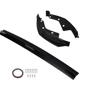 Maxpeedingrods Vao89k Front Body Spoiler For Bmw G20 G21 M340i 2019-2021 Black Lower Bumper Lip Kit