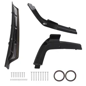 Maxpeedingrods Vt5klq Lower Bumper Lip For Bmw X7 G07 M Sport 2019-2025 Rear Black Kit Pp