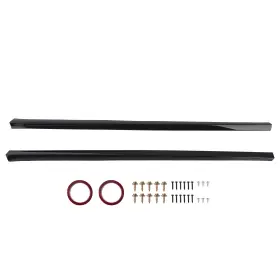 Vu6lso Maxpeedingrods Side Body Extension Lip Kit Panel For Honda Accord 2018-22 Ex-l Sport Black