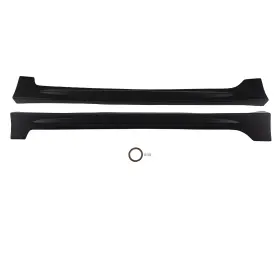 W6mhnb Maxpeedingrods Body Side Panel Extension Kit For Honda Civic Sedan 2006-2011 8th Gen Black