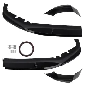X8frtw Maxpeedingrods Gloss Black Front Bumper Spoiler Lip Fit For 2017-2020 Bmw 5 Series G30 M Sport