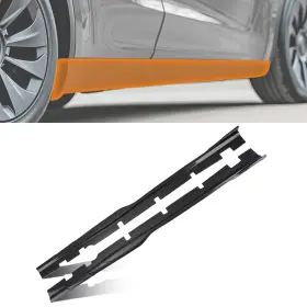 Xo1rc6 Maxpeedingrods Side Body Extension Panel Set For Dodge Charger 2015-2023 Carbon Look Abs