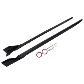 Z8xv7d Maxpeedingrods 2x Side Skirt Extension For Bmw X5 G05 M Sport 2019-2025 Gloss Black Abs Panel