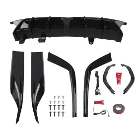 Zihn1y Maxpeedingrods Rear Bumper Diffuser Corner Apron Spats For Honda Accord 10th Gen 2018-20 Led