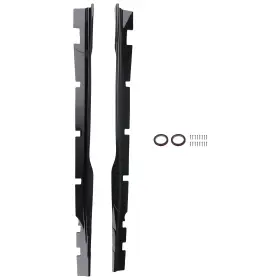 Zrd5ia Maxpeedingrods Lower Side Extension Panel Kit For Dodge Charger 15-23 Gloss Black Abs