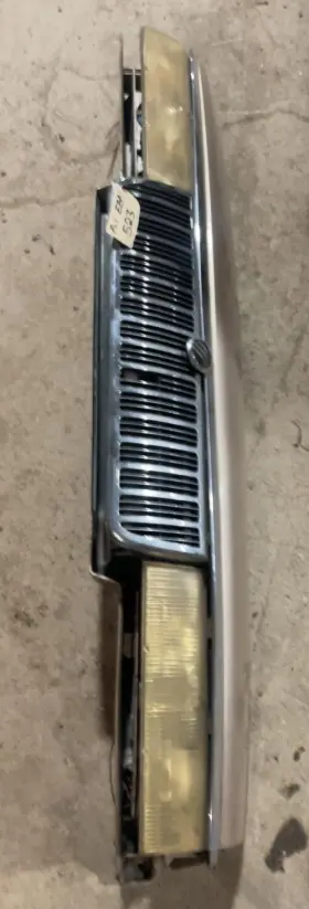F2my13008a Mercury 1992-1994 Grand Marquis Front Header Panel And Grille Headlights Tan Oem