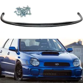 Mit-pu-02sti Mitstocks For 02 03 Subaru Impreza Wrx Sti Style Front Bumper Lip Add-on Spoiler Body Kit