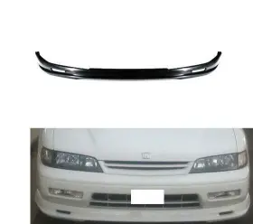 Mit-pu-ha94 Mitstocks For 94 95 Honda Accord Mugen Style Pu Blk Add-on Front Bumper Lip Spoiler Chin