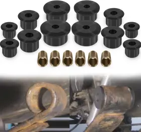 Kj02008bk Mo-auto Moqp024 2.2109g Leaf Spring Shackle Bushings Kit For Jeep Cherokee 1984-1992