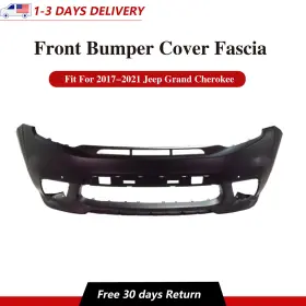 68335438ac Moonsport Lsot002465 Front Bumper Cover Fascia Ch1000a32 For 2017-2021 Jeep Grand Cherokee