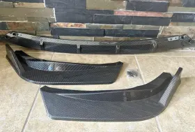 8568us1 Motorfansclub Front Bumper Lip Kit Lexus Is250 Is350 F-sport 2014-2016 Carbon Fiber Style