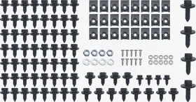 K1007 Mp Enterprises 1967-72 Chevrolet/gmc Truck Front End Sheet Metal Hardware Set Black Oxide