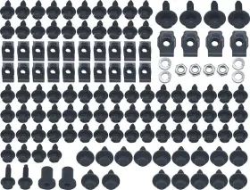 K1009 Mp Enterprises 1973-80 Chevrolet/gmc Truck Front End Sheet Metal Hardware Set Black Oxide