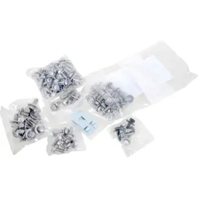 K19103bs Mp Enterprises 1960-66 Chevrolet/gmc Truck Front End Sheet Metal Hardware Set Black Coated