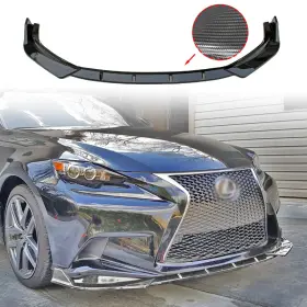 2062564512 Mq For 2014-2016 Lexus Is250/350/300 F-sport Carbon Look Front Bumper Lip Splitter