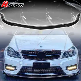 3653 Mq For Mercedes Benz W204 Sport 2012-2014 Front Bumper Lip Splitter Gloss Style