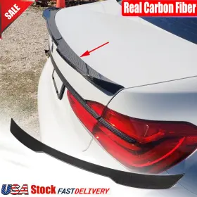 Lyj005 Mrcarcar Real Carbon Rear Trunk Spoiler Wing For Bmw 7 Series G11 G12 750i 740i 2016-2022