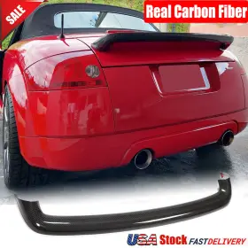 Zyy067 Mrcarcar For Audi Tt Mk1 Type 8n / Quattro 1998-06 Real Carbon Rear Trunk Spoiler Wing