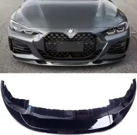 Zb0kla Muco Front Bumper Spoiler Kit For Bmw G26 4 Series/i4 M50 21-24 M Sport 3pcs