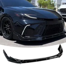 Mz320us Neespoc Front Bumper Lip Splitter Spoiler For Toyota Camry Se/xse 2025 2026 Gloss Black