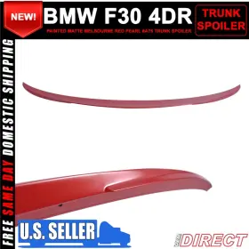 Oed-9-t-0457m Oemdirect 12-18 F30 P Style Trunk Abs Spoiler Painted Matte Melbourne Red Pearl#a75