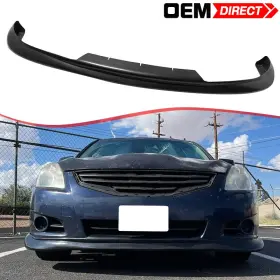 Oed-blf-nsat104mdp Oemdirect For 10-13 Nissan Altima 4dr Sedan Ikon Aero Dp Front Bumper Lip Spoiler Splitter