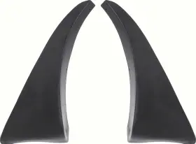 F15256 Oer Authorized 1982-88 Pontiac Firebird Rear Side Splash Guards Option Code Z20 Rh And Lh