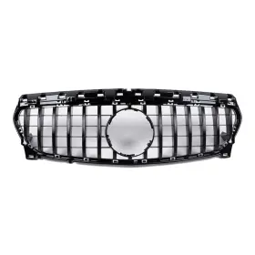 4799p081gtb Omac For Mercedes Benz Cla W117 2019-2022 Gt R Style Front Bumper Grille Glossy Black