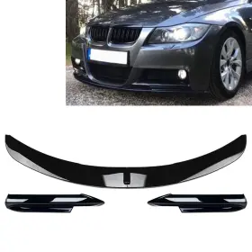 Oneclubaa 550733455085 Us Front Bumper Spoiler Lip Side Splitter Cover Trim For Bmw 3 Series E90