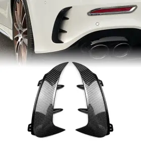 Onlyonee 550755689253 2x Rear Bumper Spoiler Air Vent Fit Benz A-class V177 A200 A220 A35 2019-21