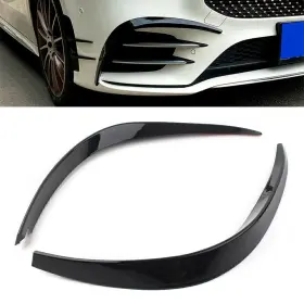 A260 Onlyonee 550755982774 2x Front Bumper Splitter Spoiler Canard Fit Mercedes Benz A-class 2019