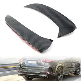 W167 Onlyonee 550756730466 Fit Benz Gle 20 Rear Bumper Splitter Spoiler Canard Air Vent Carbon Fiber