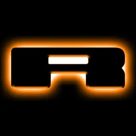 3141-r-005 Oracle Lighting Fits Universal Led Letter Badges - Matte Black Finish R Style