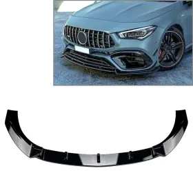 Orangeltduk 550746387038 1x Front Bumper Splitter Lip Diffuser Spoiler Guard Protector Fit Benz Cla Class