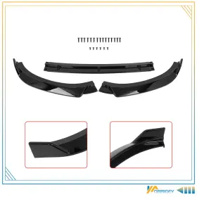 Orr11956601x Orrigey Black For 2017-2022 Hyundai Ioniq Front Bumper Lip