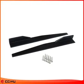 Ou11806091166462parts Outstanding-carparts Universal Black Side Skirt Rocker Splitters Winglet Canard Diffuser 31 Inch X 4