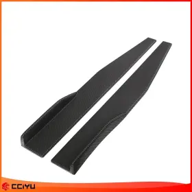Ou11806095166466parts Outstanding-carparts Pair Car Carbon Fiber Side Skirts Rocker Splitters Diffuser Winglet Wings 74.5cm