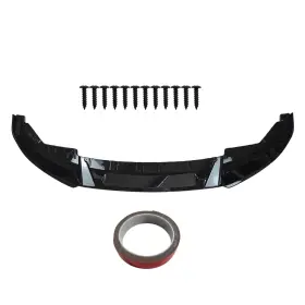 Ni-g26-fl-gb Partcare For 21-25 Bmw G26 M440i I4 M50 Gran Coupe 3d Style Gloss Black Front Bumper Lip