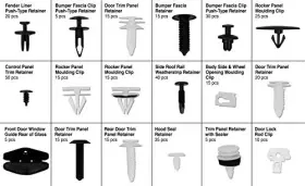 W5240 Performance Tool Hdwr Kit-trim Clips