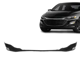 Ult25101756 Pit66 Fit For 2019 2020 2021 Chevy Malibu Front Bumper Lower Cover Lip Protector Black