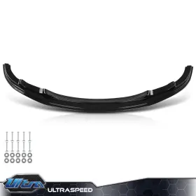Pit66 Ult2593011 Front Bumper Lip Splitter Gloss Black For Bmw 3 Series E92 E93 M Sport 10-14 Lci