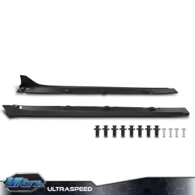 Ult259934 Pit66 Side Skirt Extension Fit For 2016-2021 Honda Civic Sedan Type-r Style