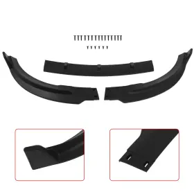 Pm119586cn Pmt2018 Front Bumper Lip Spoiler Matte Black For 2020-2022 Tesla Model Y New