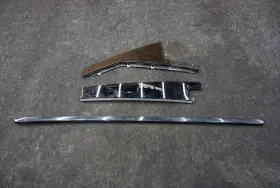 9y0839901c Porsche Set Rear Left Pillar Trim Panel Cayenne Gts 19-22 Note