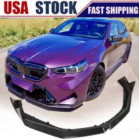 Pro-carturning 569807673161 Dry Carbon Front Bumper Lip Spoiler Splitter For Bmw 5 Series G90 G99 M5 2024-25