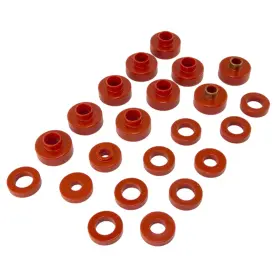 Prothane 636169002229 1-102 Body Mount Kit Fits 76-79 Cj5 Cj7